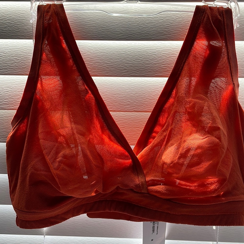 Cosabella Soire Confidence Curvy Bralette, Size M in Sahara